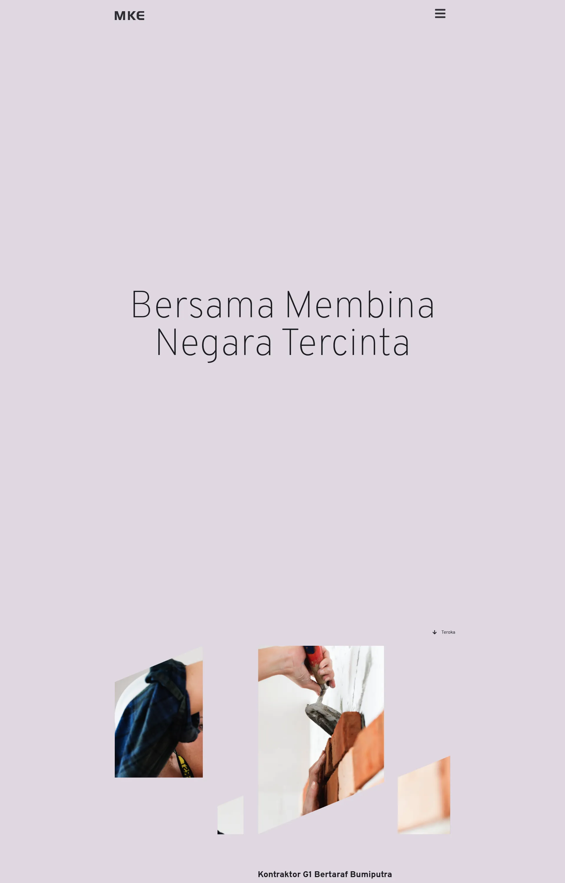 Mawar Kencana Enterprise – Kontraktor G1 Bumiputra - Screenshot